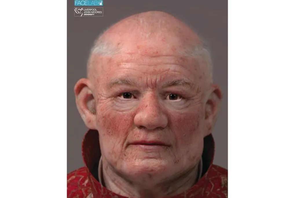Facial reconstruction of Abbot John