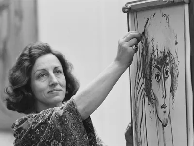 Artist Fran&ccedil;oise Gilot was a talented painter, but her work never achieved widespread recognition in France.