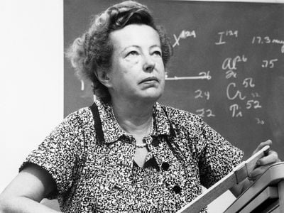 Maria Goeppert Mayer, co-winner of the 1963 Nobel Prize in Physics for her work on nuclear shell structures. She is just one of hundreds of women added to Wikipedia by the Wikiproject Women Scientists