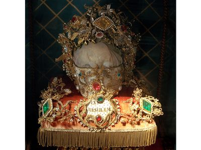 A skull