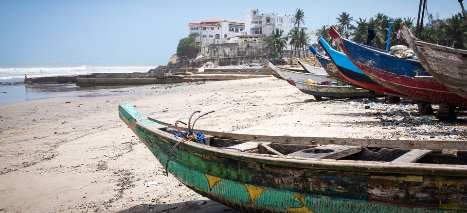  Traditional fishing boats, Ghana 