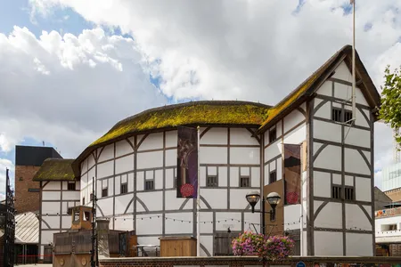Shakespeare's Globe is a meticulous replica of the Elizabethan theater where the Bard's plays were once performed.