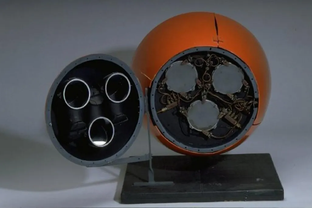 Nose Cone from B.F. Skinner's Pigeon-Guided Missile, on display in "Science in American Life."