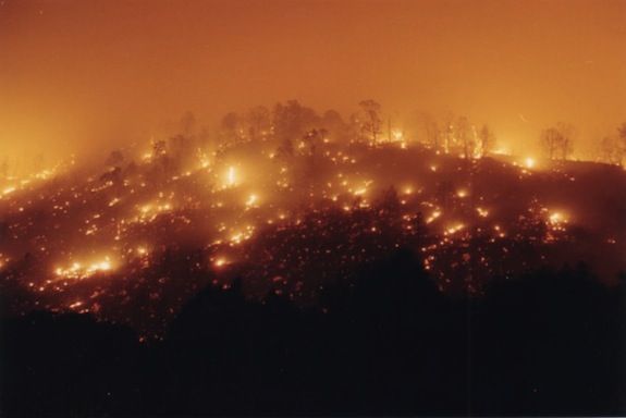 A 2002 wildfire in Colorado