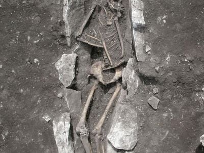 The remains of a teenage boy found near an altar dedicated to Zeus at Mt. Lykaion