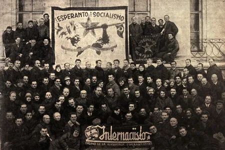 A meeting of the Soviet Republics&rsquo; Esperanto Union, held in Moscow in 1931