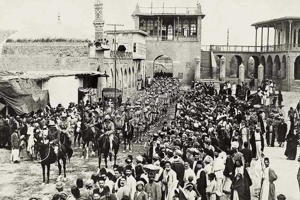 British soldiers Iraq WWI 
