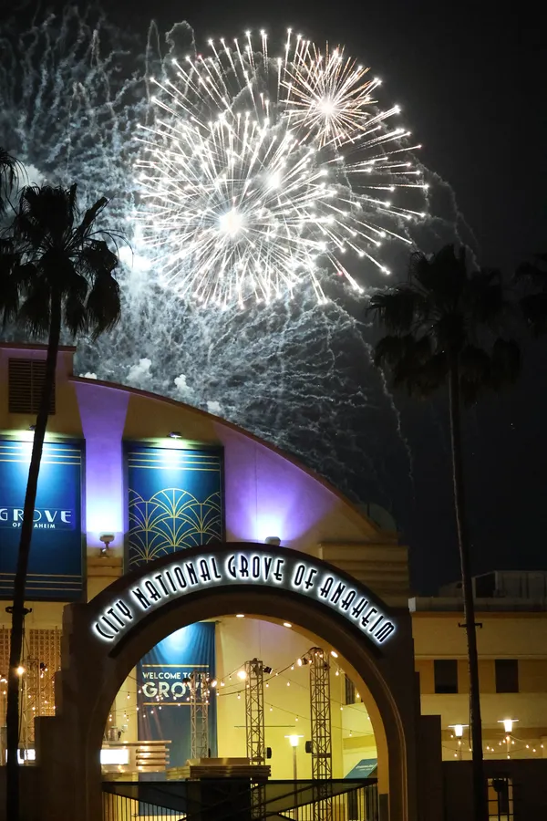 A beautiful firework filled night thumbnail