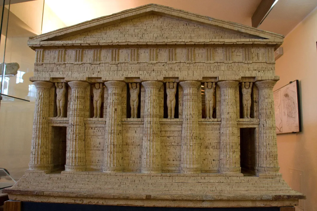 Reconstruction of the Temple of Zeus
