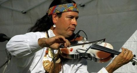 This Wednesday, hear the original sounds of Arvel Bird as he performs a blend of Celtic and Native American music.