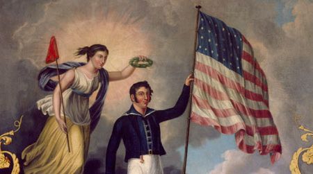 We Owe Allegiance to No Crown, by John Archibald Woodside. c. 1814