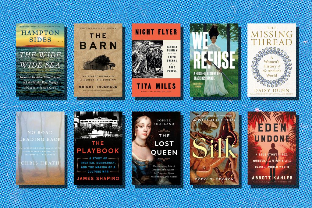 Smithsonian magazine best history books of 2024 illustration