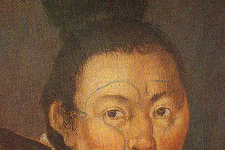 Painting of an Inuit woman with face tattoos, 1654. See a film by an Inuit director attempting to reclaim this tradition in “Tunniit: Retracing the Lines of Inuit Tattoos.” Author unknown.