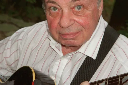 AP file photo of musician Coco Schumann taken on August 16, 1997.