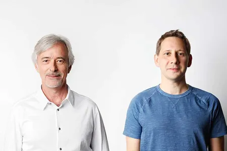 John Krafcik (left) and Dmitri Dolgov