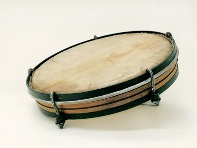 Pandereta (Plena Drum), Puerto Rico, 20th Century 
Division of Home and Community Life, National Museum of American History, Kenneth E. Behring Center, Gift of Teodoro Vidal