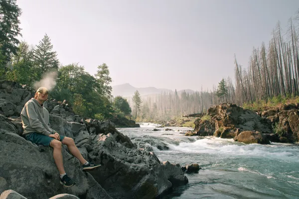 The homie on a river thumbnail