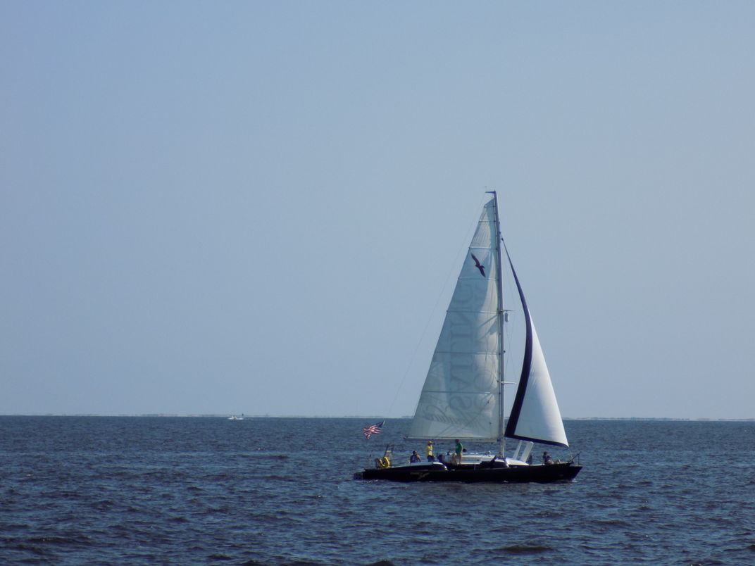 Sailboat on Pensacola Bay Smithsonian Photo Contest Smithsonian
