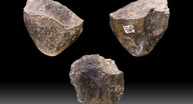 Oldowan choppers are among the oldest-known type of stone tools.