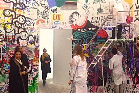 Pawel Althamer's Draftsmen's Congress at the New Muesum