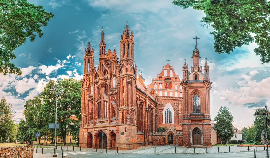 Church of St. Anne, Vilnius, Lithuania