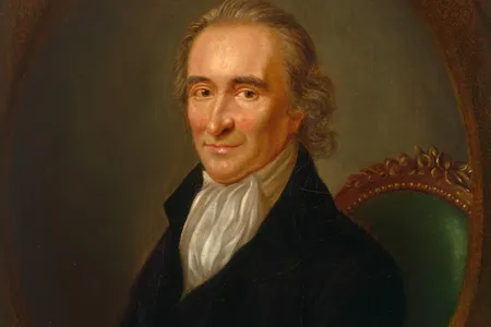 Portrait of Thomas Paine by Laurent Dabos