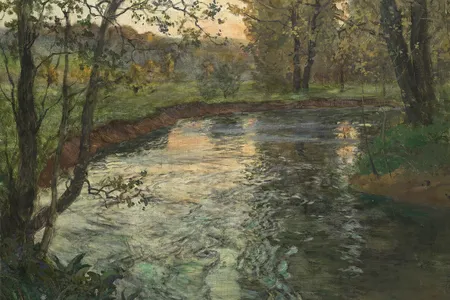 The Brook,&nbsp;Frits Thaulow, 1875/1906