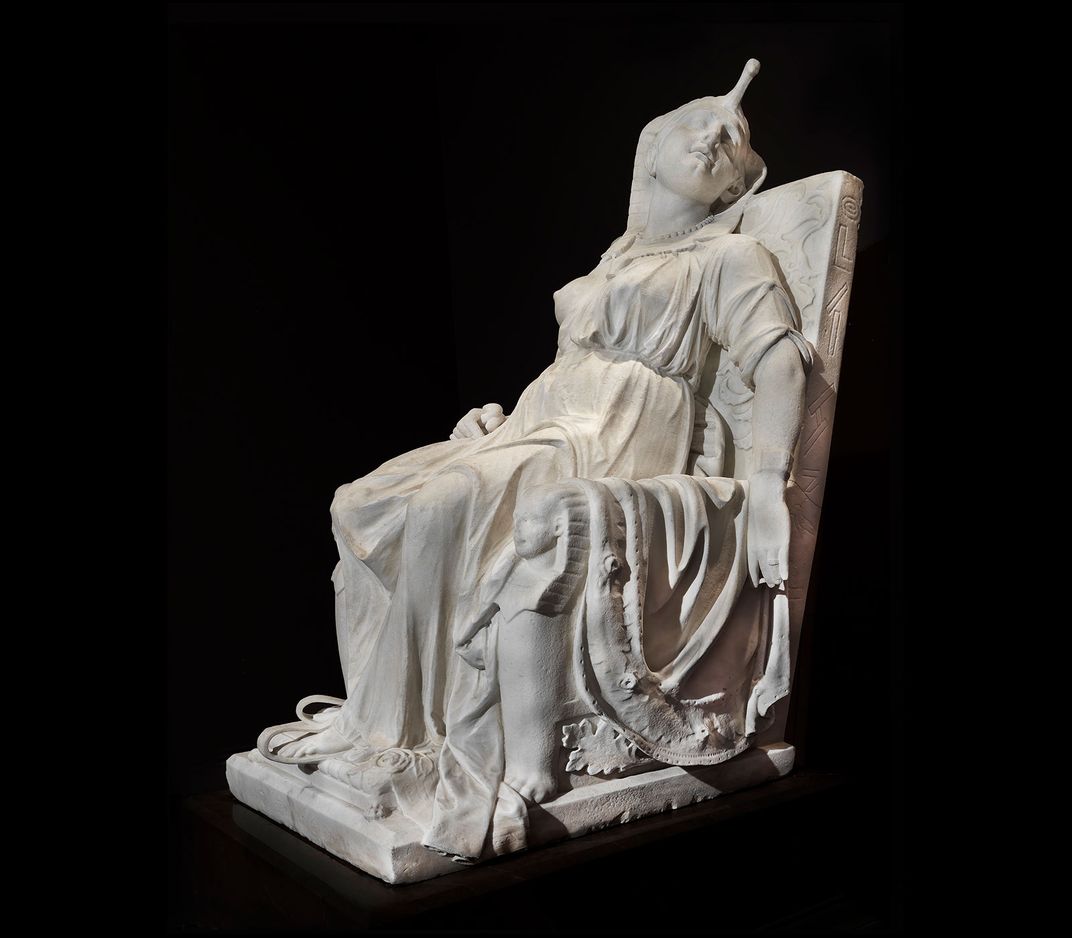 The Death of Cleopatra, Edmonia Lewis, 1876
