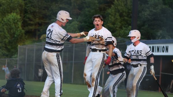 High School Baseball game tying run scored thumbnail