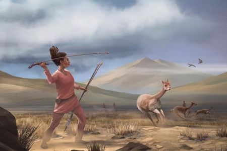 Prehistoric hunter-gather societies may have depended on women, as well as men and children, to conduct a successful hunt.