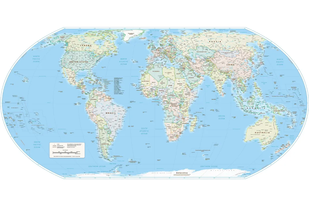 The Equal Earth map