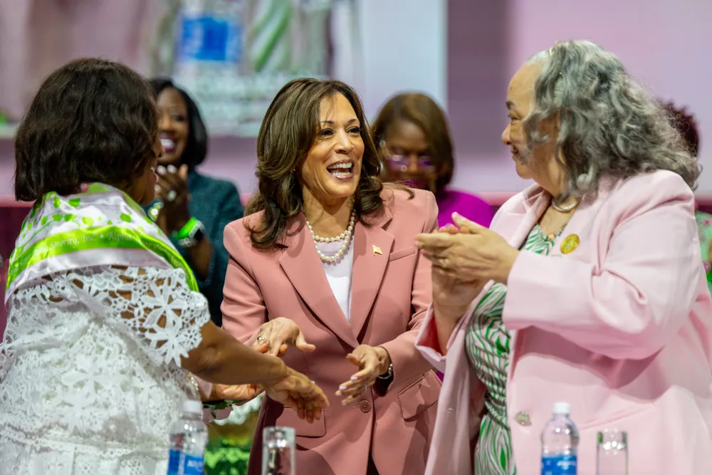 Kamala Harris in Dallas