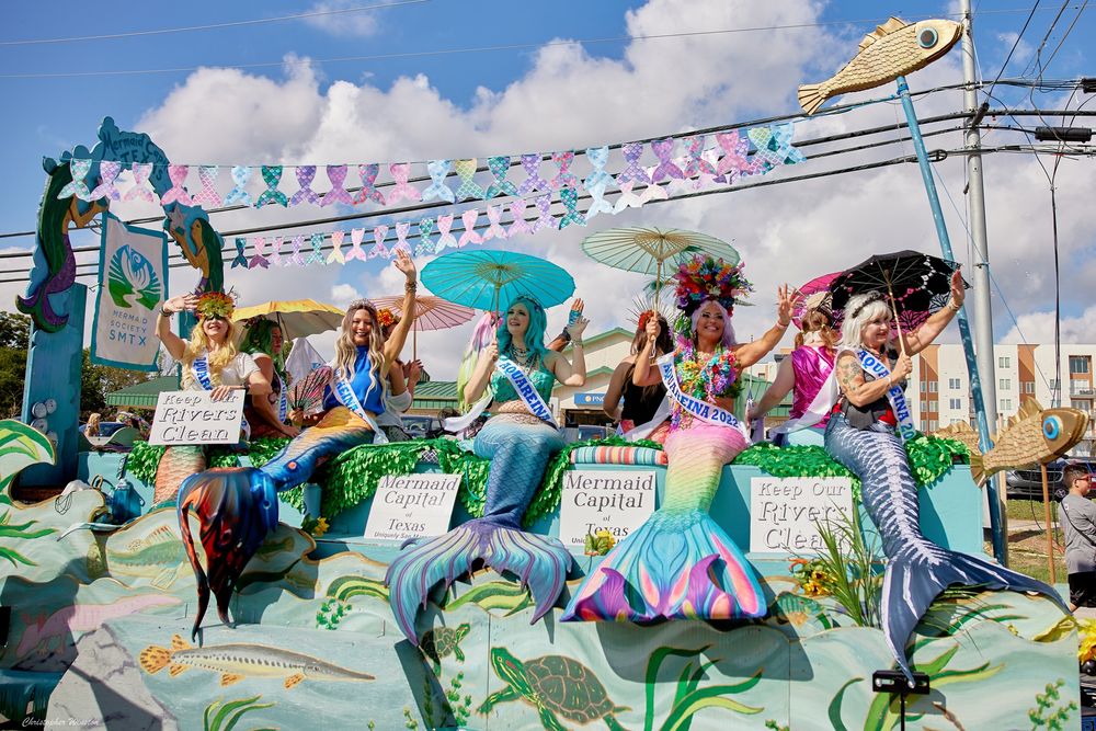 Mermaid Capital of Texas Fest parade