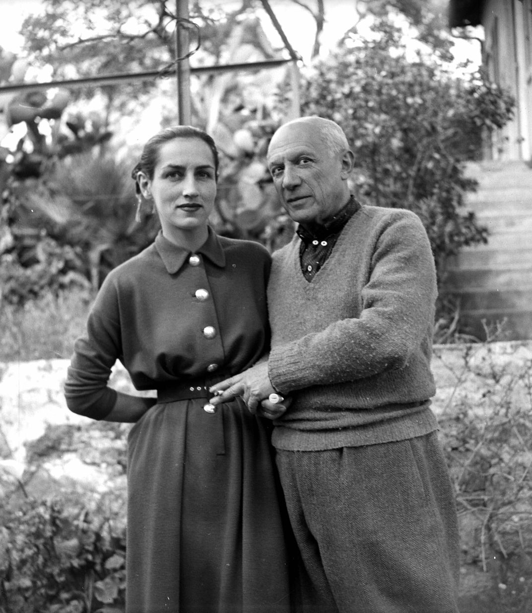 Pablo Picasso and Françoise Gilot