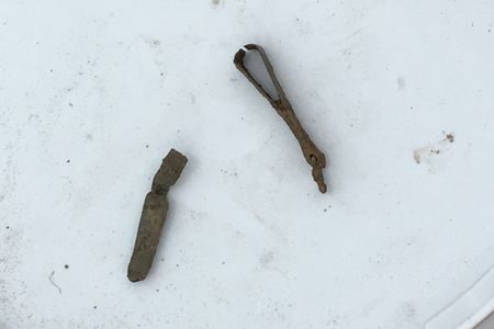 Roman tweezers found during bridge construction