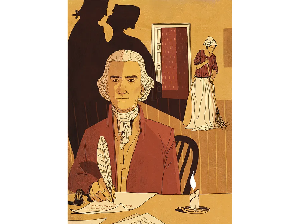 Thomas Jefferson illustration