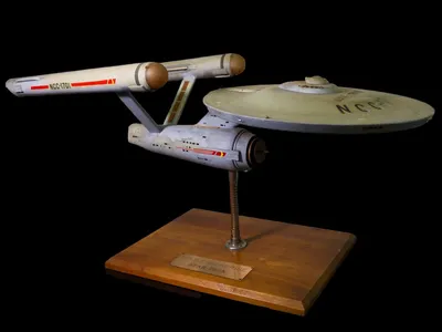 Original 'Star Trek' Enterprise Model Resurfaces Decades After It Went Missing image