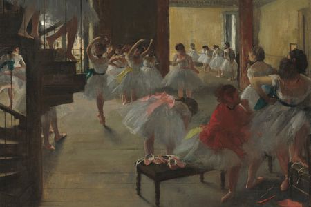 The Dance Class, c. 1873. Oil on canvas.
