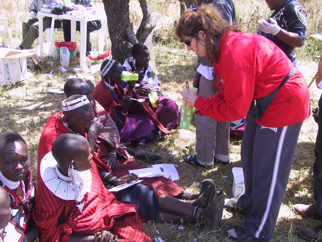 Lactose tolerance test Maasai