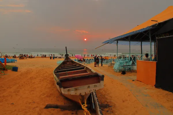 Sunset at Baga Beach, Goa thumbnail
