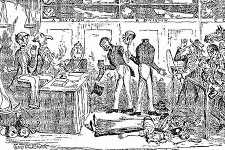 George Cruikshank’s impression of Dickens’ dystopia