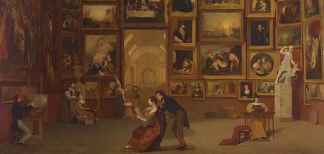 Gallery of the Louvre