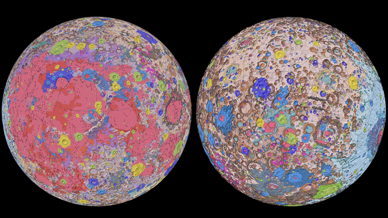 Gorgeous New Map of the Moon Is Most Detailed to Date