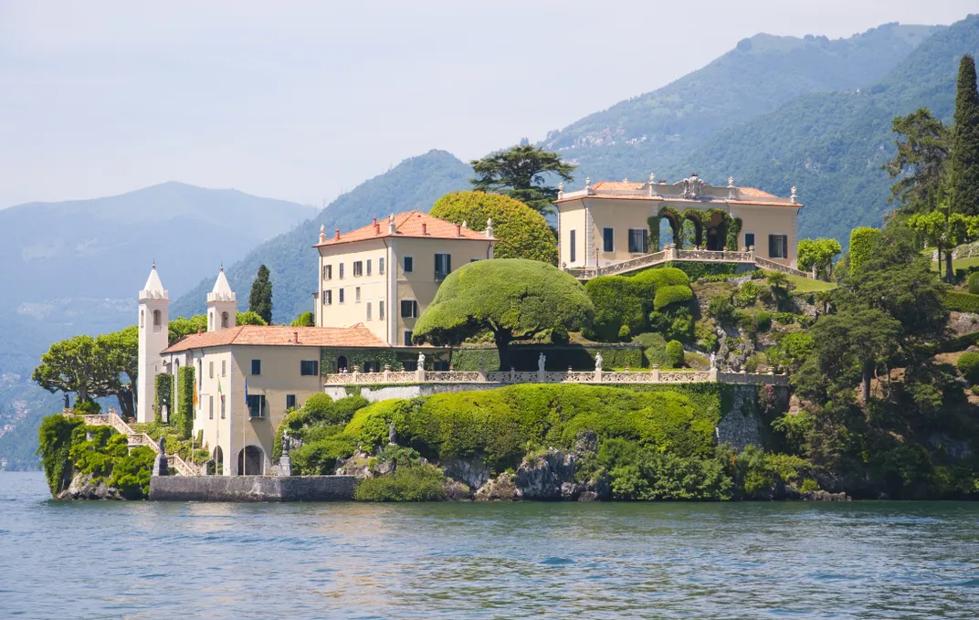 Villa along the shores of Lake Como