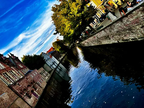 The River of Time: Between the Banks of Nature and Bruges' Architecture thumbnail