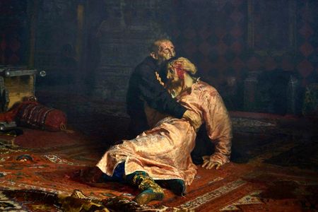 "Ivan the Terrible and His Son Ivan" by Ilya Repin