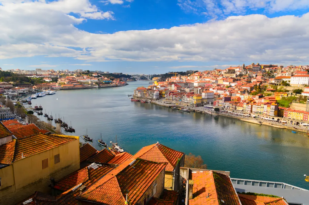The city of Porto and the Douro River 