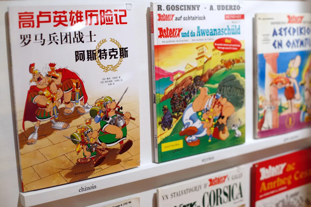 "Asterix" book covers