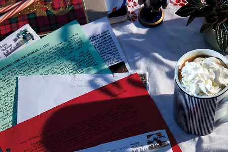 About 65 percent of Americans will send Christmas letters or cards this holiday season.