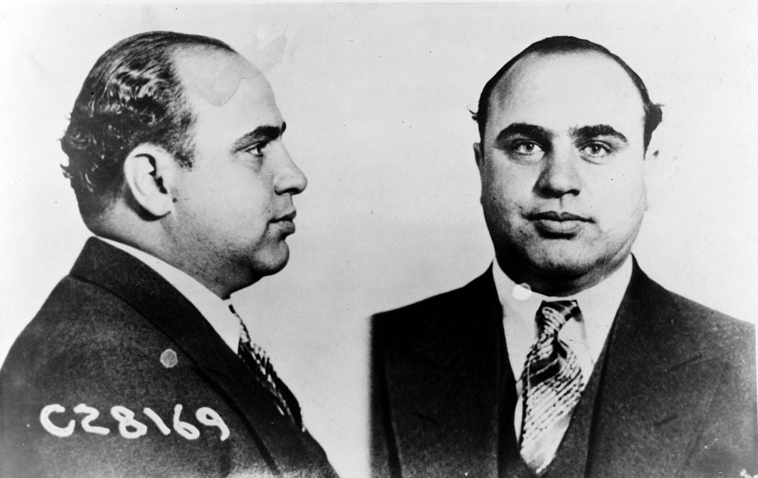 Capone's 1931 mugshot